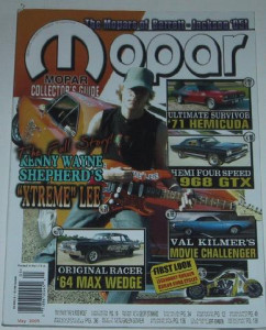 MOPAR COLLECTORS GUIDE 2005 MAY - '64 MAX WEDGE, GTX, '71 HEMI CUDA, XTREME LEE